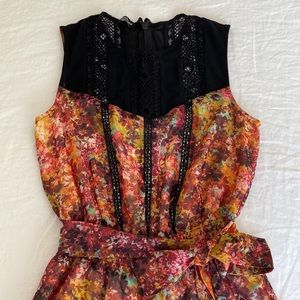 Bebe floral romper